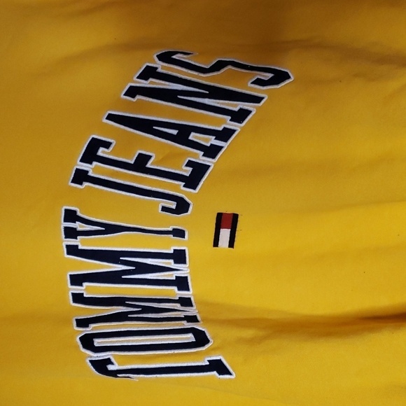 Tommy Hilfiger yellow pullover sweater small - Picture 3 of 9